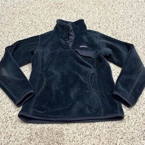 Patagonia Re-Tool Snap T Sherpa Fleece Pullover with Kangaroo Pocket